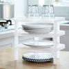 Kitchen Sink Desktop Cabinet Shelf Stackable Organizer Pantry Storage Racks For Organize Bowls Plates Draining Dish Rack WWO66