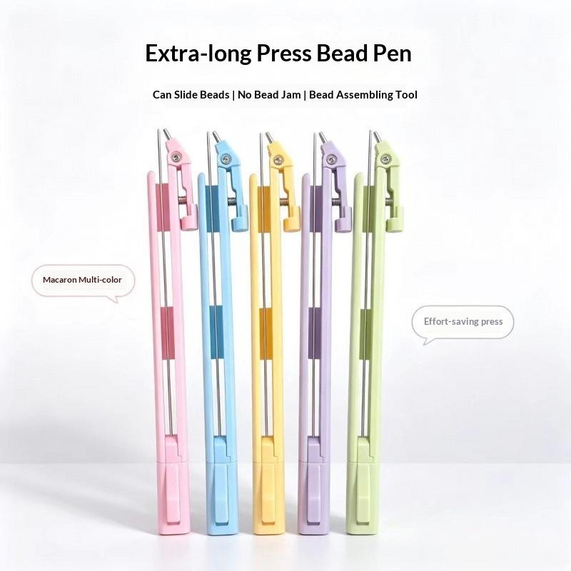 Handheld Storable Bead Pen Efficient 2.6Mm Automatic Fuse Bead Pen Jam-Free Ergonomic Bead Placement Tool Pixel Puzzle