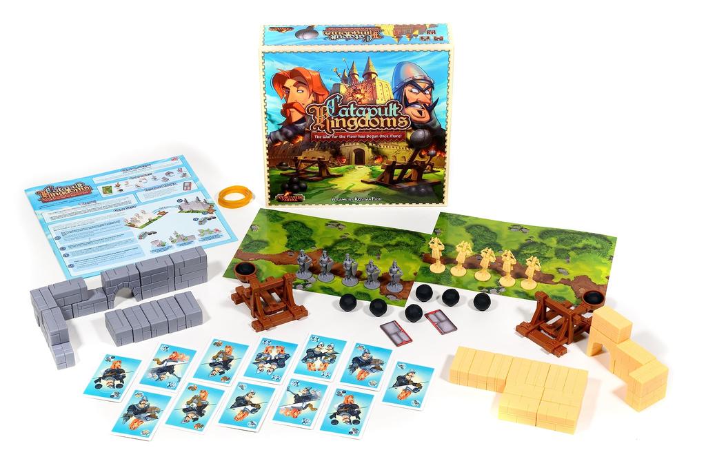 Catapult Kingdom Japanese Edition Board Game by Party Table Game Segno, Game,