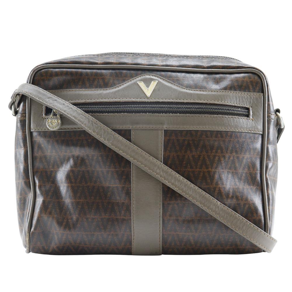 

MARIO VALENTINO Shoulder Bag Brown PVC Women Used