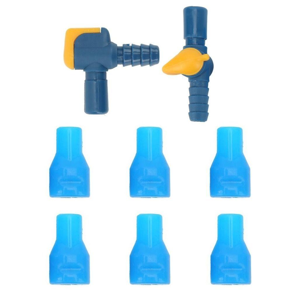 6PCS Silicone Bite Valve Replacement Tube Nozzle Replacement for Hydration Bladder