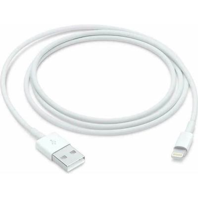 CABO PARA IPHONE X 8 7 6 5 S SE PLUS IPOD IPAD CARREGADOR USB REFORÇADO BRANCO Novo