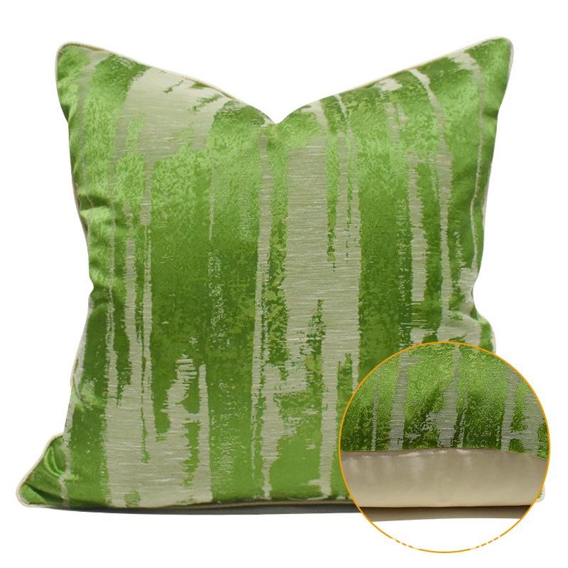 Villa Large Cushion Sofa: Soft Furnishings, Bedroom Furniture, Abstract Pillowcase, Light Luxury Style