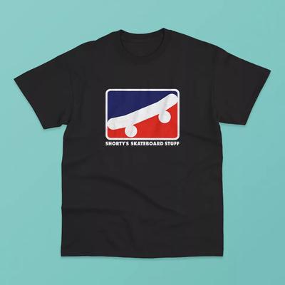 Shortys Skateboard Stuff Klasyczna Koszulka Koszulka Unisex