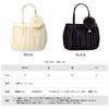 Kouei Store Formelle Luxus-Partytasche mit großem Fassungsvermögen, Falte, Brosche, Magnetverschluss, Beige, L103-H-bg