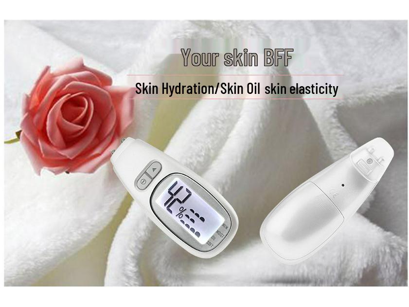 Smart Skin Moisture & Oil Tester - Softness Detection Device