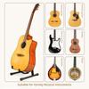 MUSO Guitar Acoustic Guitar Wooden Classical Electric Guitar Foldable Bass Guitar Guitar Accessories Stand, Stand, Stand, Stand, (Hardwood Black)