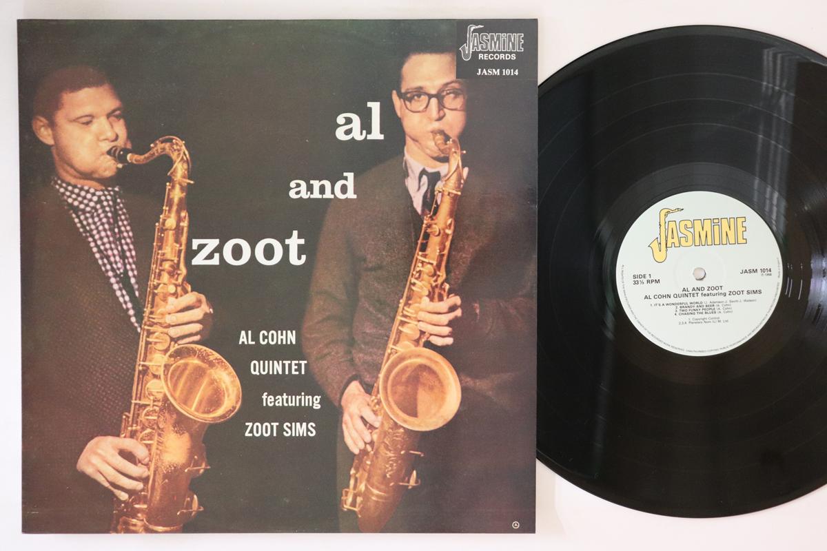 

LP Record AL COHN ZOOT SIMS Al And Zoot JASM1014 JASMINE UK Jazz Used