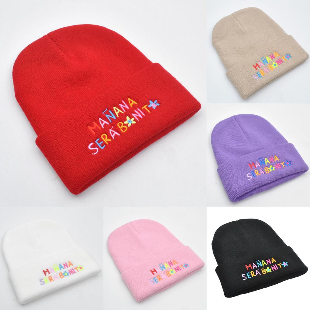 Alphabet Beanie Hat For Men Women Warm Thighs Winter Fashion Gift