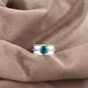 Apatite Handmade Silver Jewelry, 925 Sterling Silver Ring, Handmade Beautiful Gemstone Ring, Apatite Ring Gift For Her