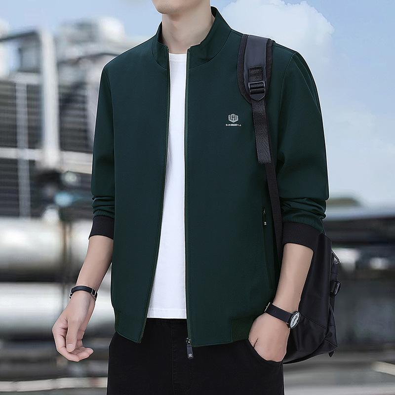 Куртка мужская весенне-осенняя новая модная брендовая большого размера свободная повседневная куртка мужская осенняя модная универсальная одежда M