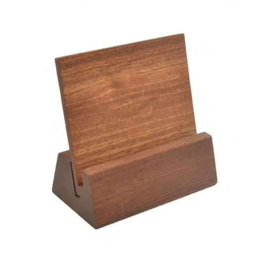 

Wooden Place Card Holder Rustic Desk Calendar Wedding Banquet Restaurant Table Number Card Stand S