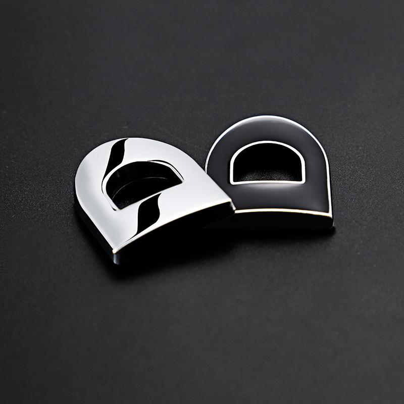 BRP1 For VOLKSWAGEN VW GTI 1Pcs 3D Metal Sticker TDI Logos Badge Car Body Trunk Decal For VW Polo T5 Golf Passat GTD GTI CC Magotan A Oq2
