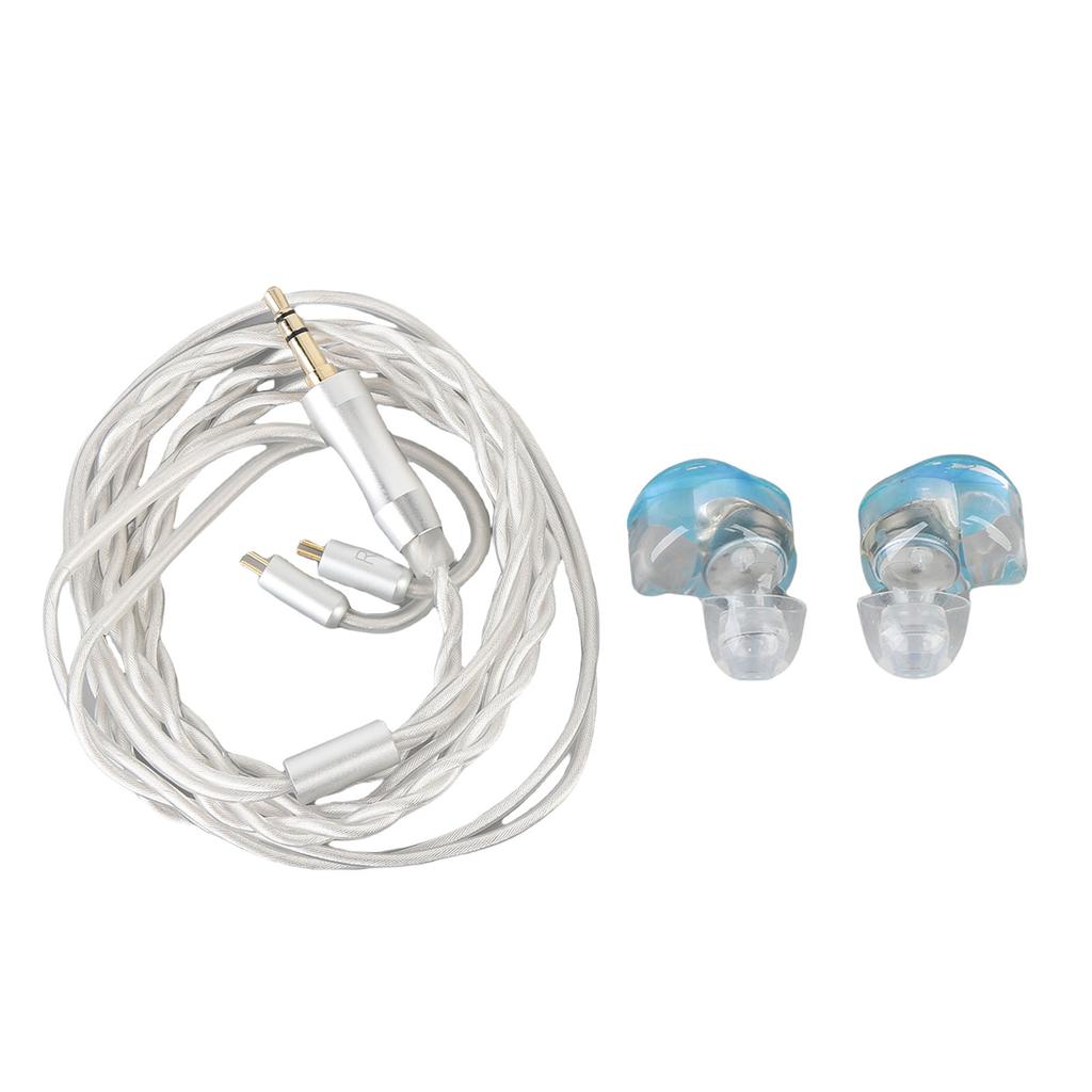 IEM Earphones HiFi Wired Earbuds Noise Canceling Headset with Detachable Cable for Musicians