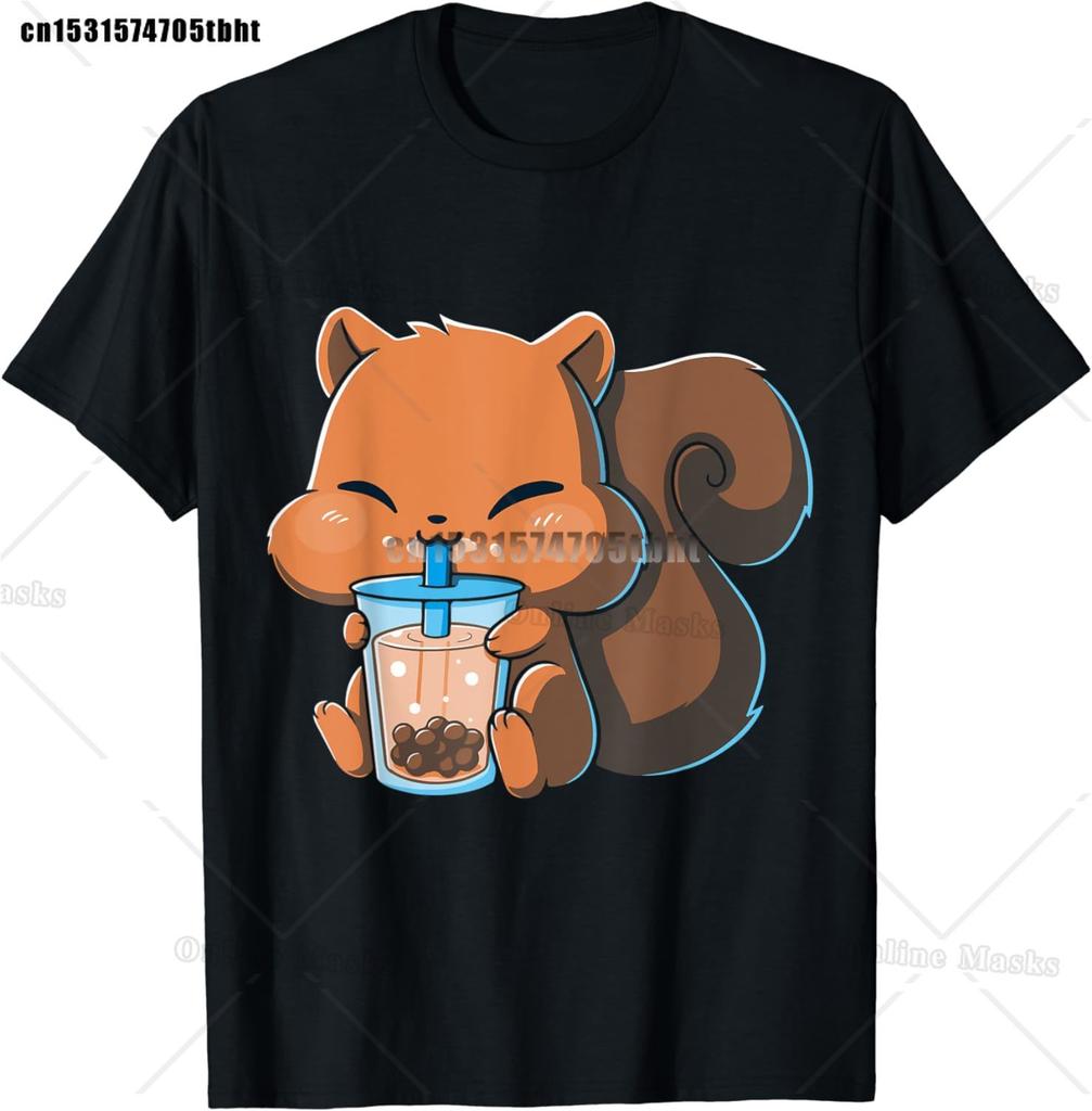 Kawaii Corgi Dog Shiba Inu Drinking Bubble Tea Boba TShirt Kawaii Drinks Outfit Japanese Shirt Harajuk Tees Anime Lover Tee