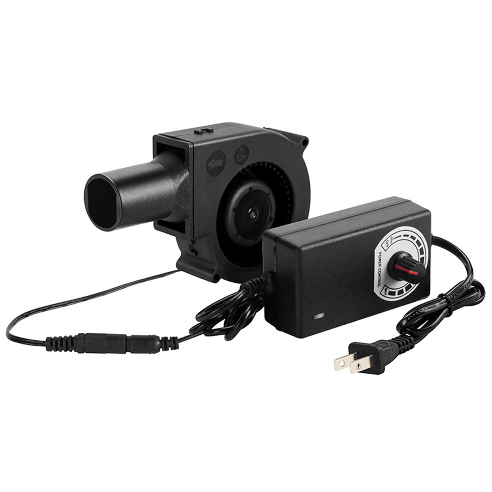 

Вентилятор воздуходувка 12 В 9733 Центробежный вентилятор с регулятором скорости для вытяжки и охлаждения в 3D-принтере, грилях для барбекю