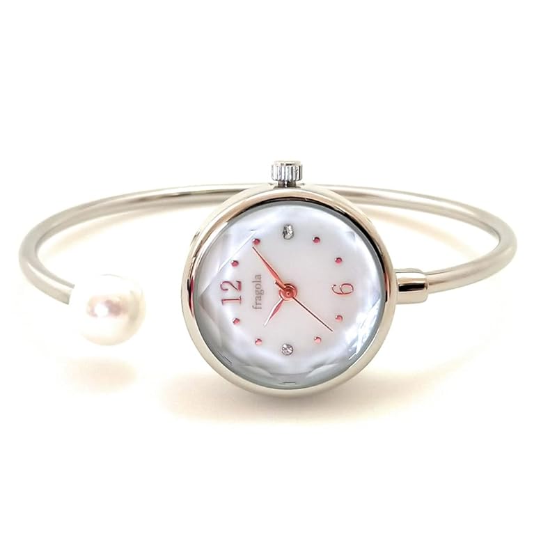 

[Follow] watch fragola twist bangle watch N02721A-3 SV ladies silver