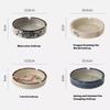Japanese Retro Round Ashtray Home Living Room Tea Table Ceramic Ashtray Small Ashtray Creative Ornaments Household Items
