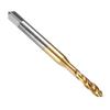 Spiral Flute Thread Tap M2 M3 M4 M5 M6 Metric Machine Taps HSS Titanium Nitride