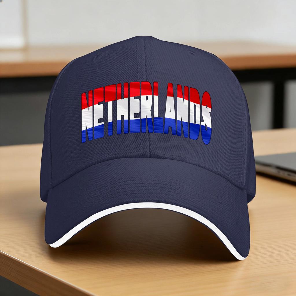 NETHERLANDS Flag Baseball Cap  Couple Women Design Trucker Hat Summer y2k Retro Hiking Fishing High Quality Baseball Caps