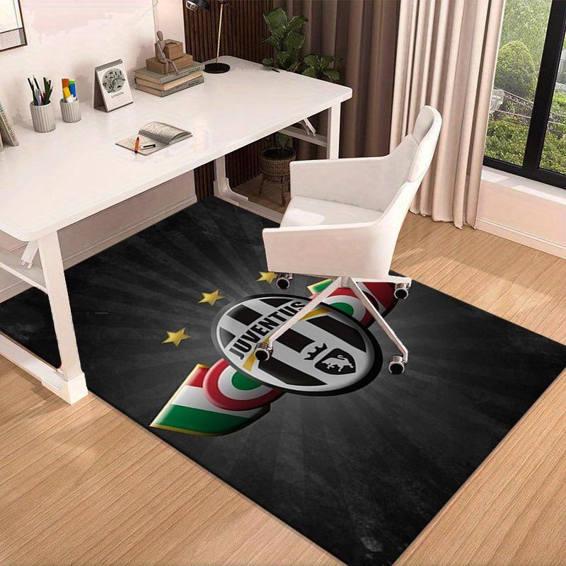 Football Football Crest Printed Area Rug for Office, Chair Rug, Decorative Carpet Floor Mat, Large Size Fan gifts Christmas gifts