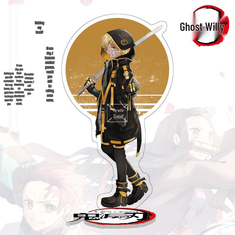Demon Slayer 40-1 Duży Akrylowy Standee: Kolekcjonerska figurka Tanjiro i Nezuko