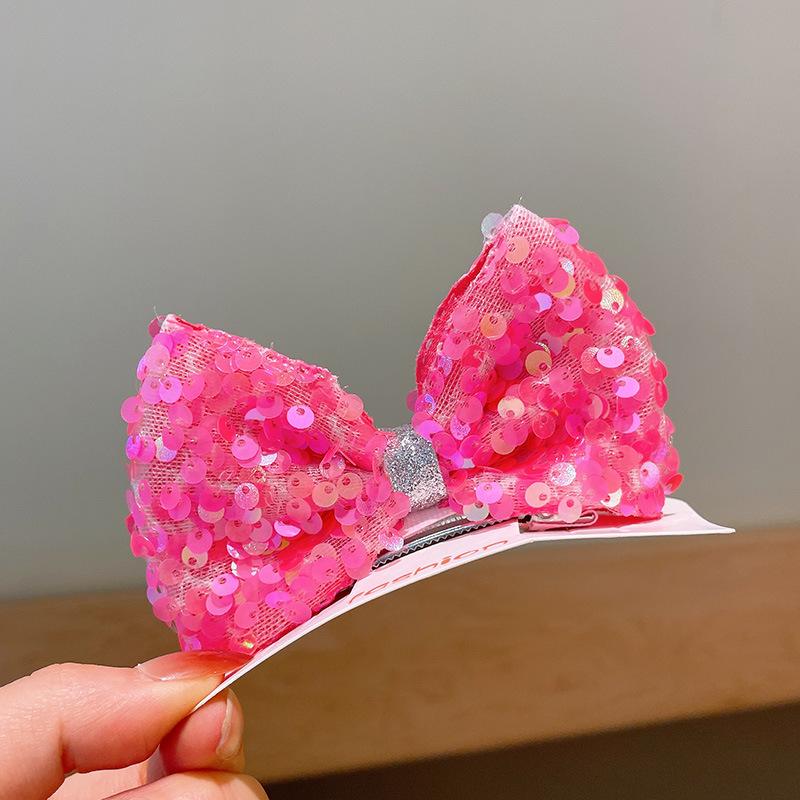 New Pearl Bow Hair Clips Gauze 3D Princess Sweet Barrettes for Children Headwear Girls Kids Hair Accessories