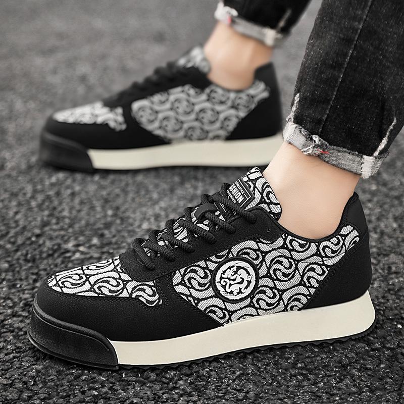 Male Sneakers Apring and Autumn Casual Sneaker Skateboard Loafers Sports and Leisure Outdoor Shoes for Men Ventilate All-match