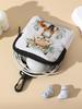 Fox Patterned Large Capacity Coin Wallets, Digital Printed Wallets, and Storage Bags Are Ideal Choices for Gift Giving