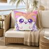 CUTE HHamtaro Kawaii World Pillow Case for Sofa Living Room Home office Decor Protective Cover