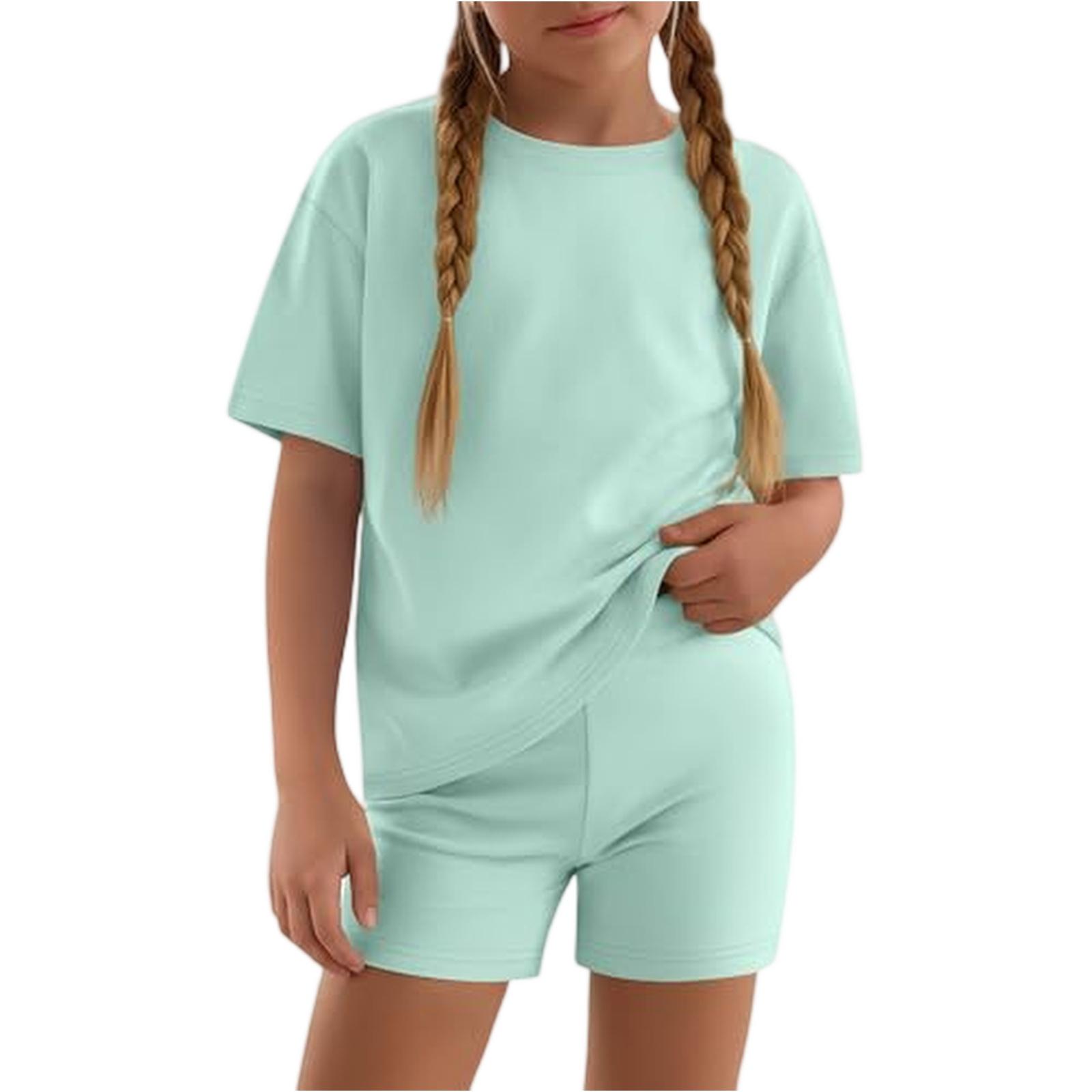 

Kid Patriotic Outfit - Short Sleeve & Shorts 2-Piece Set For Boy And Girl 130