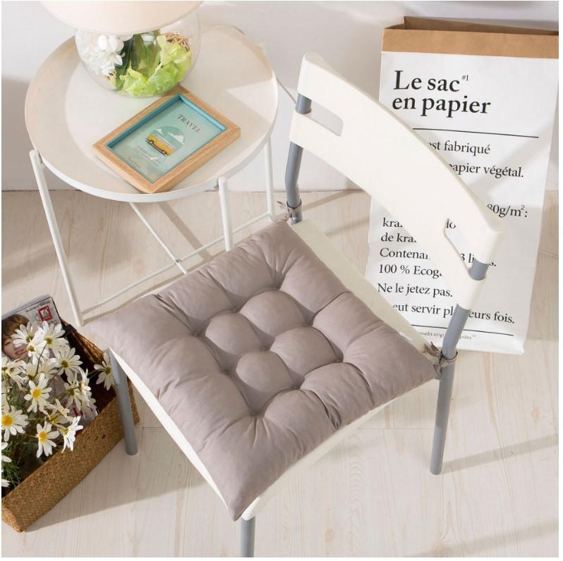 Chair Cushion Round Cotton Upholstery Soft Padded Cushion Pad Home Or Car