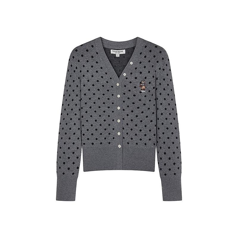 Teenie Weenie Women's Polka Dot V-Neck Cardigan