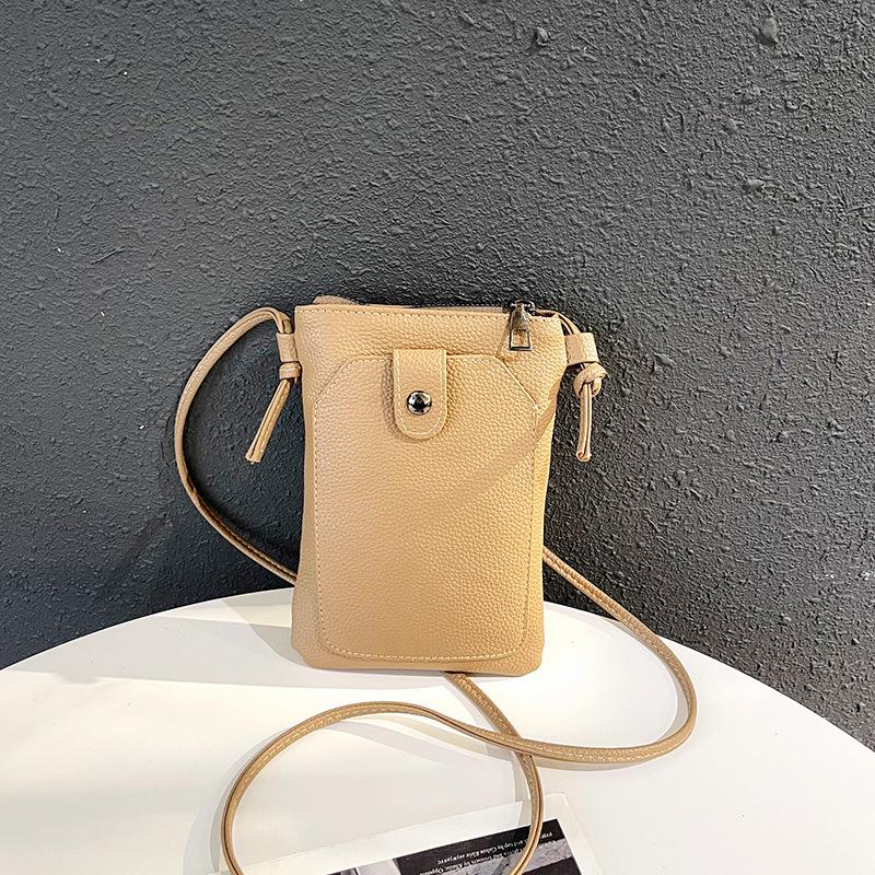 

Новая высококачественная текстурная темпераментная сумка для мобильного телефона с вертикальной молнией, сумка для хранения, модная наплечная сумка-мессенджер для женщин хаки