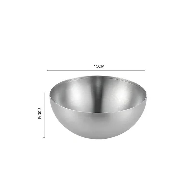 

15/20/25 см из нержавеющей стали фруктовые салатницы лапша многофункциональная кухонная посуда миска для специй контейнер для смешивания продуктов