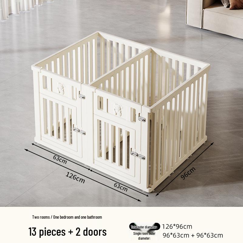 Little Tiger Tagor Minimalist Indoor Pet Fence: 75CM Isolation Barrier for Medium and Small Dogs