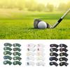 Waterproof Golf Putter Covers, Golf Iron Head Covers PU Leathers Golf Club Covers Iron Headcovers, Golf Club Head Covers