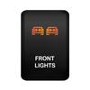 12V LED Push Button Switch Connector for Toyota Hilux Land Cruiser Prado 150 200 Series 4Runner RAV4 Hiace Tundra Corolla FJ Fog