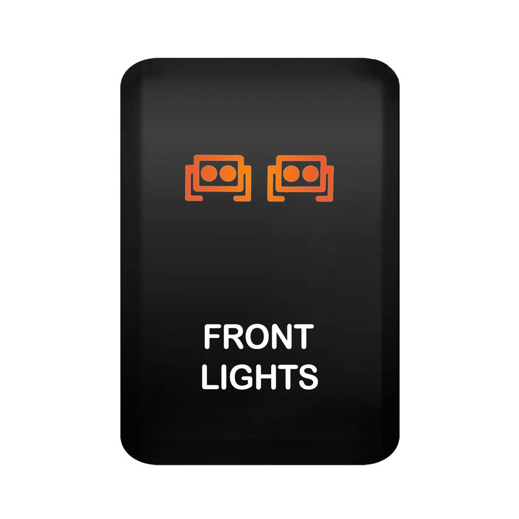 12V LED Push Button Switch Connector for Toyota Hilux Land Cruiser Prado 150 200 Series 4Runner RAV4 Hiace Tundra Corolla FJ Fog