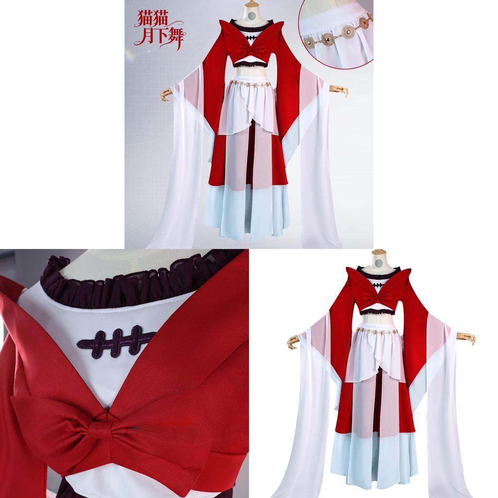 The Whisper Of The Pharmacist Girl Cosplay Costume For Girls With Accessories And Sweet Style For Summer