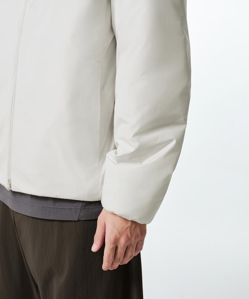 MUSINSA STANDARD [City Leisure] Hooded All-Round Padded Jacket [Stone White]