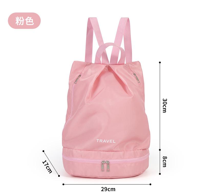 

Fitness Backpack for Both Men and Women, Dry-wet Separated, Large-capacity Sports Storage Bag for Swimming and Beach