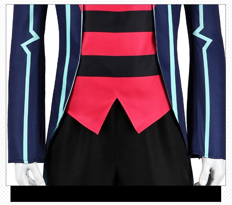 Anime Vox Hazbin Cosplay Kostümü Televizyon Şeytan Üniforması Otel Cos Takımı Cadılar Bayramı Karnaval Rol Oyunu Partisi Korkunç Kıyafet Seti