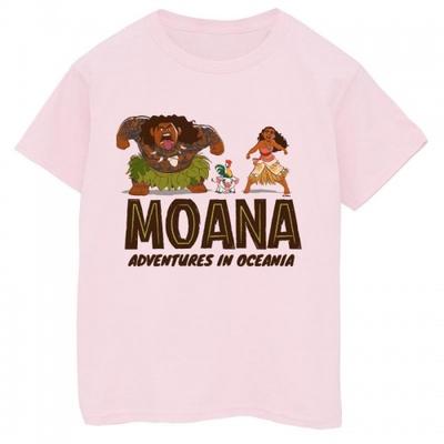 Merginų Moana Nuotykiai Okeanijoje Medvilniniai Marškinėliai