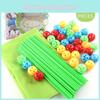 Indoor Childrens Assembly Kit With Balls And Sticks For Creative Play