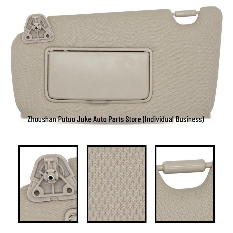 Beige Left Wireless Sun Visor for 2013-2019 Nissan Sentra 96401-3SG8A