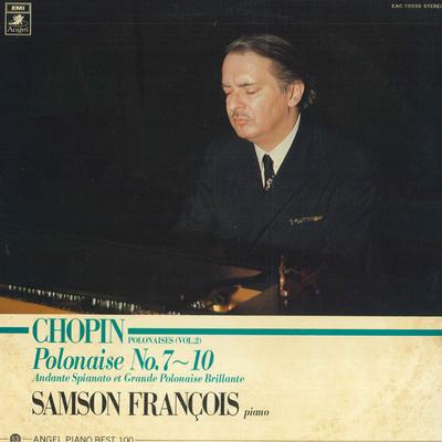 LP Record CHOPIN POLONAISE VOL.2 NO.7 10  Samson Francois EAC70039 ANGEL  Japan Classical Used