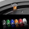 4PCS Aluminium Car Wheel Air Tire Valve Stem Caps Covers For Citroen C4 C3 C5 C1 Berlingo Celysee Cactus Picasso Accessories amb123