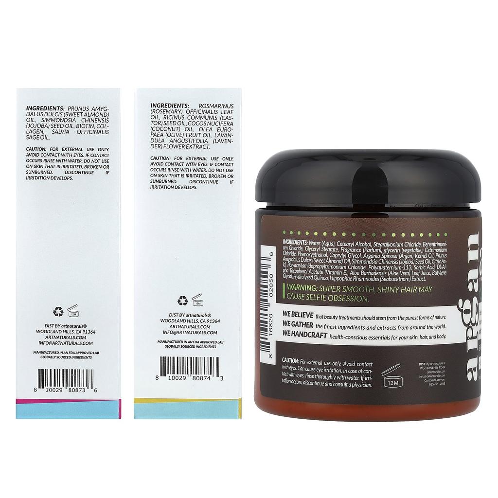 Iherb Exclusive, Healthy Hair Kit, 5 Piece Set