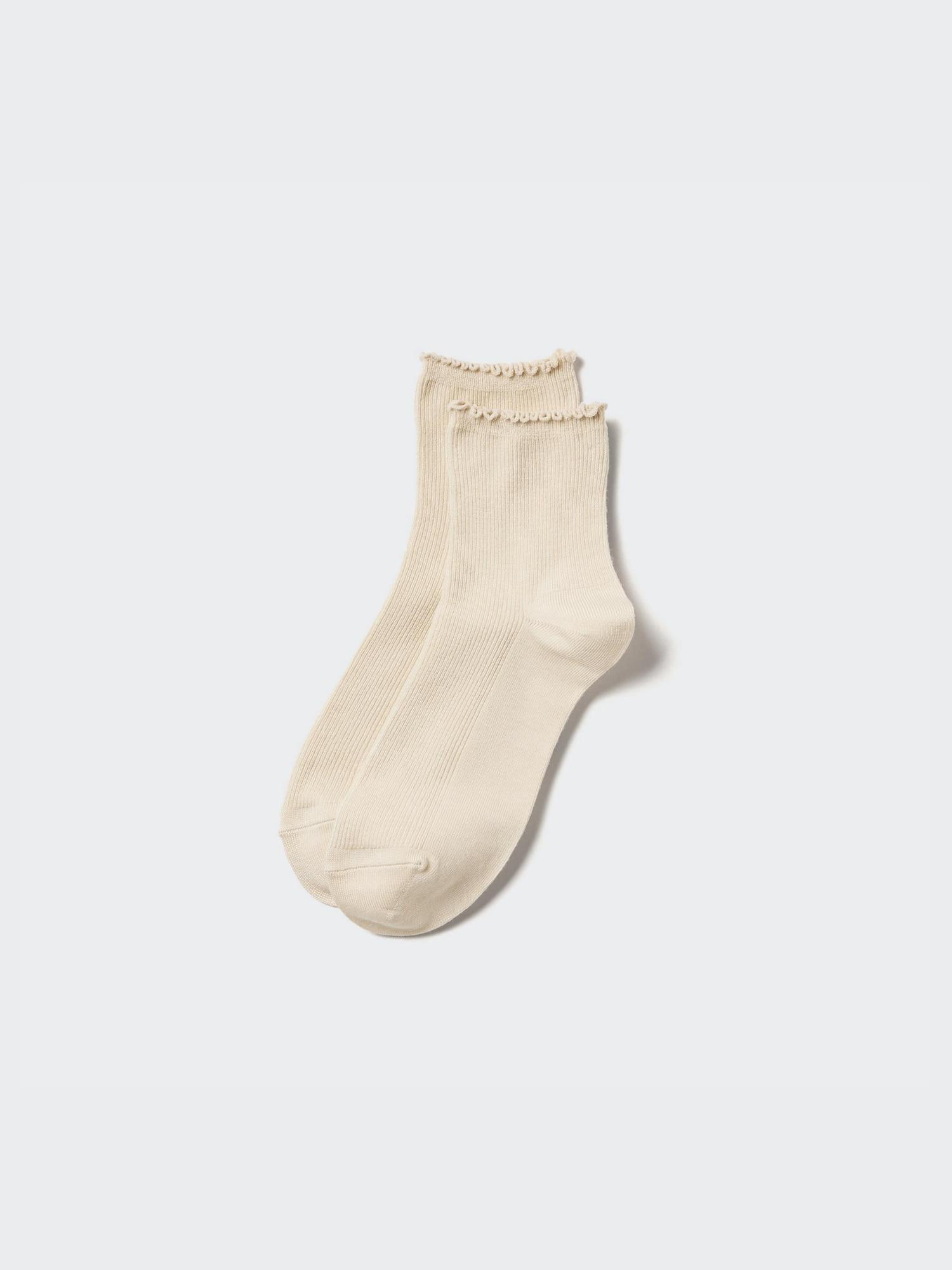 

Носки Uniqlo Japan Heattech с оборкой 30 NATURAL/2426